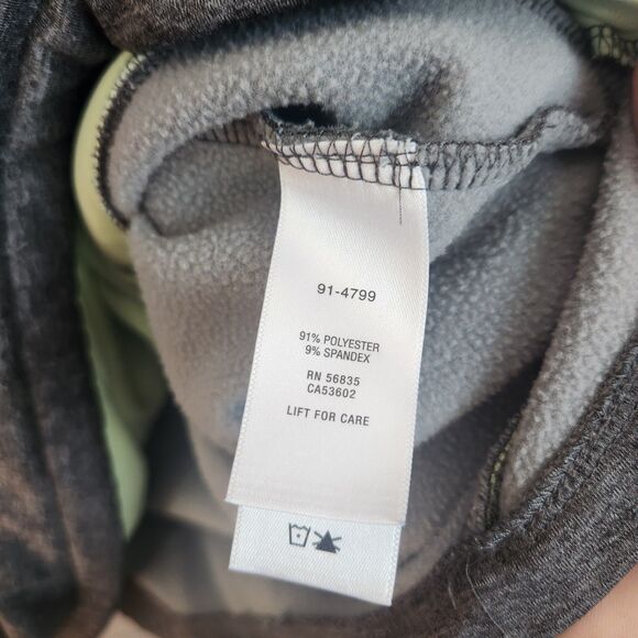 cabela's large gray green womens long sleeve Lined Hood hoodie sweatshirt - Picture 7 of 8